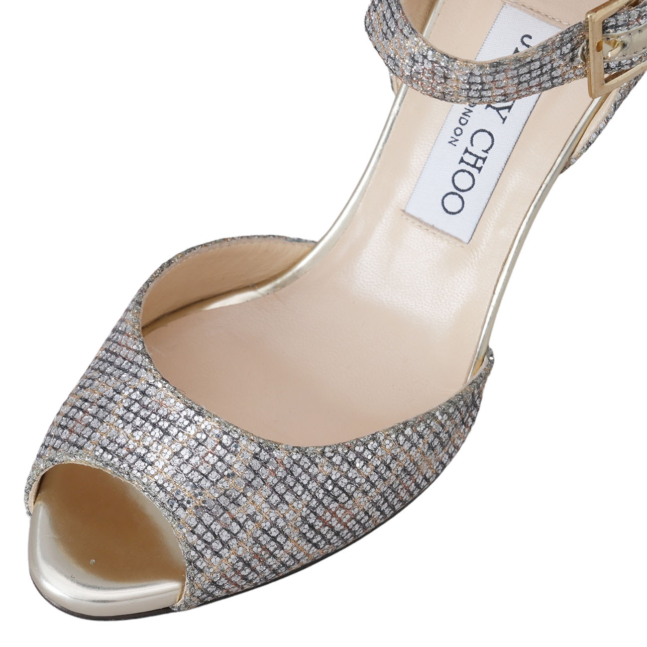 JIMMY CHOO(USED)지미추 글리터 힐 #36.5